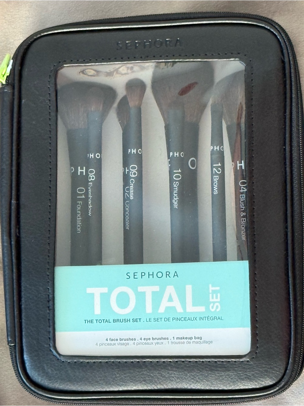 NWT - Sephora Total Brush Set
